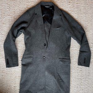 Vince Class Peacoat / Car coat (Gray - Men's medium)